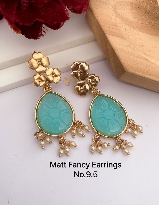 20 Designer AD Diamond Fancy Earrings Wholesale Online
